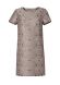 Сукня сіро-рожева з жакардової тканини з візерунком, що передає вишивку бісером 5405р, 42