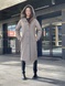 Утеплене вовняне пальто з капюшоном світло-коричневого кольору 4427 (42) 2800000066277 фото 3