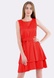 Червона сукня з двоярусною спідницею 5587k (48) 2800000048167 фото 4
