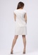Біла сукня-сарафан з екошкіри 5730 (50) 2800000069438 фото 2