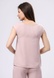Ніжно-рожева блуза з віскозної тканини жатка 1304 (52) 2800000069490 фото 2