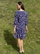 Синя сукня вільного крою з віскозного шифону з квітковим принтом 5767 (44) 2800000076405 фото 3