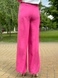 Легкі широкі рожеві штани на поясі 7180 (44) 2800000077914 фото 4