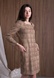 Світло-коричнева сукня з екозамші 5688 (42) 2800000062460 фото 7