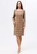 Світло-коричнева сукня з екозамші 5688 (42) 2800000062460 фото 4