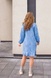 Синьо-блакитна сукня з віскозного шифону з об'ємними рукавами 5720 (52) 2800000067540 фото 5