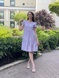 Ніжно-бузкова сукня з оборкою 5738 (54) 2800000070731 фото 6