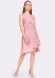 Ніжно-рожева сукня з асиметричною спідницею 5586p, 48
