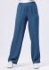 Легкі сині брюки з віскозної тканини жатка 7161с, 52