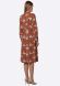 Платье с завязками по лифу флористический принт 5680, 52